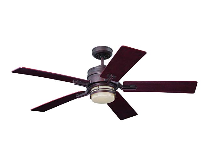 Emerson Ceiling Fans CF880VNB Amhurst Indoor Ceiling Fan With Light And Wall Control, 54-Inch Blades, Venetian Bronze