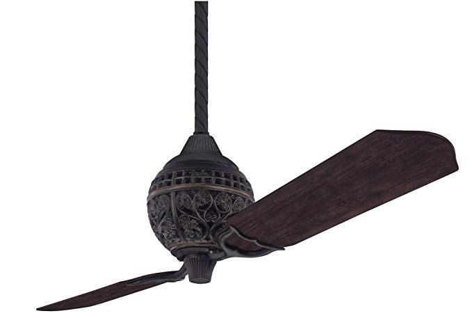 1886 Limited Edition 60 in. Ceiling Fan in Midas Black Finish