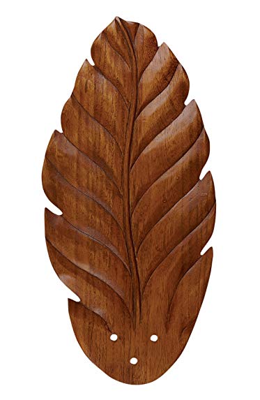 Emerson B48DO Hand Carved Leaf Blades, 20.75-Inch Long, 9.75-Inch Wide, Dark Oak, Set of 5