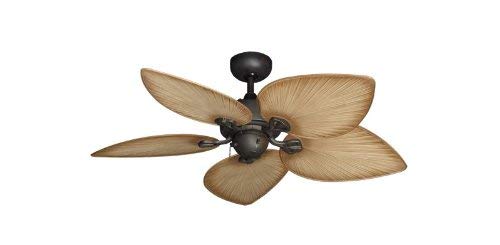 Bombay Tropical Ceiling Fan in Oil Rubbed Bronze with 42