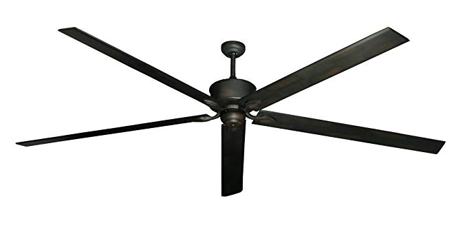 Hercules 96-Inch DC Ceiling Fan with Remote (Oil Rubbed Bronze)