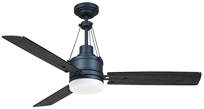 Emerson CF205LGRT Highpointe 54-inch Modern Ceiling Fan, 3-Blade Ceiling Fan with LED Lighting and 4-Speed Remote Control