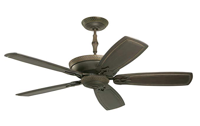 Emerson Ceiling Fans CF830GES Monaco Indoor Ceiling Fan With Wall Control, 60-Inch Blades, Light Kit Adaptable, Golden Espresso Finish